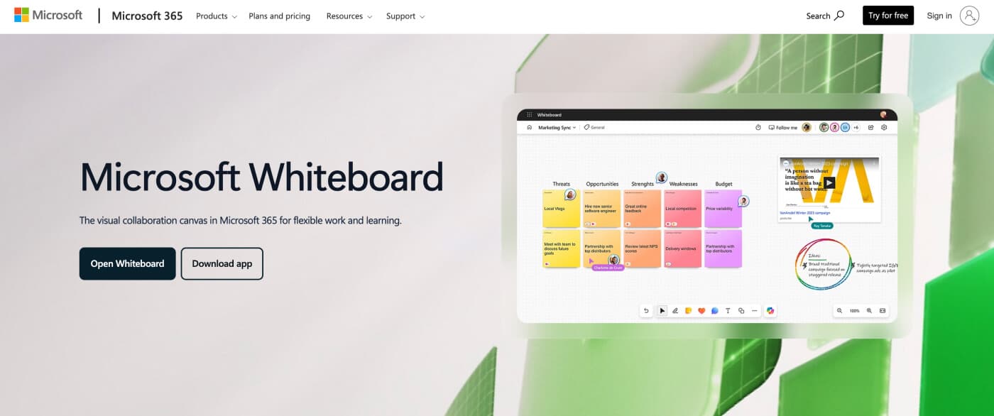 Microsoft Whiteboard