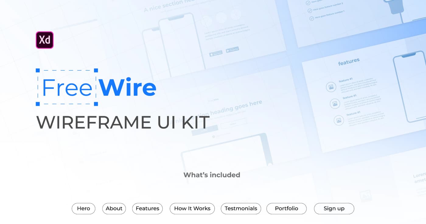 FreeWire – Free XD Wireframe Kit