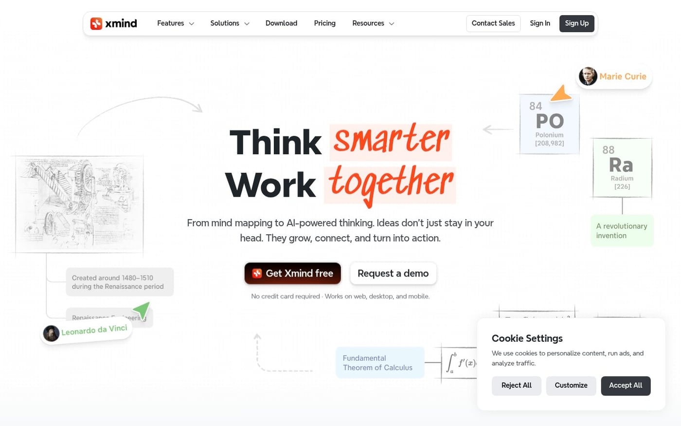 XMind homepage