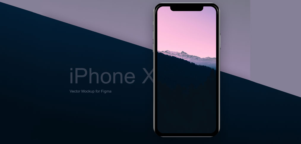 Free Figma iPhone X mockup