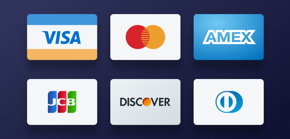 Credit card icons for Figma