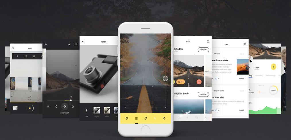 MNML – Free iOS UI Kit for Figma