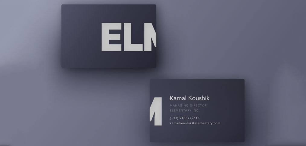 Business Card Figma mockups
