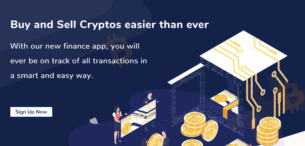 Crypto Figma landing page template