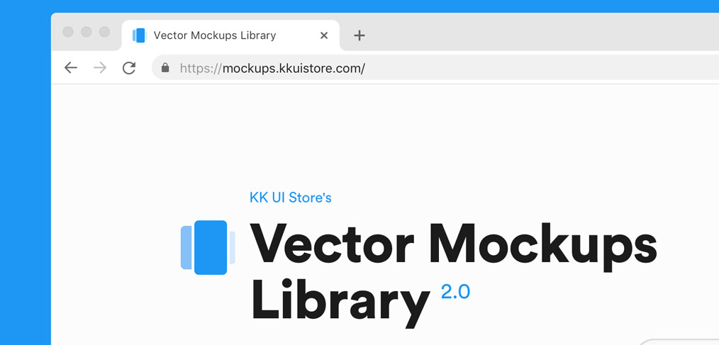 Free Vector Figma mockups library