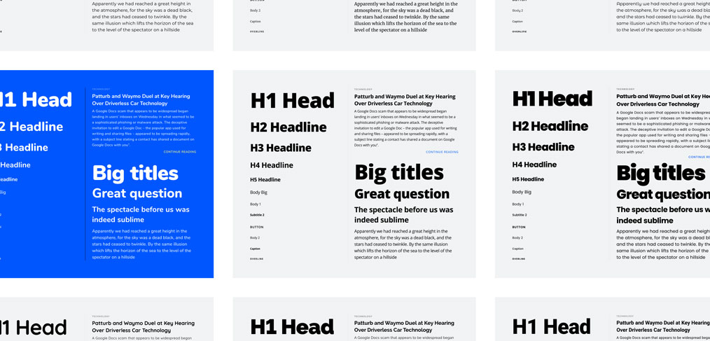 Free Fonts Figma Library System