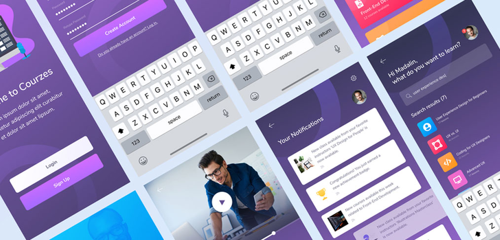 Online Course App Figma Template