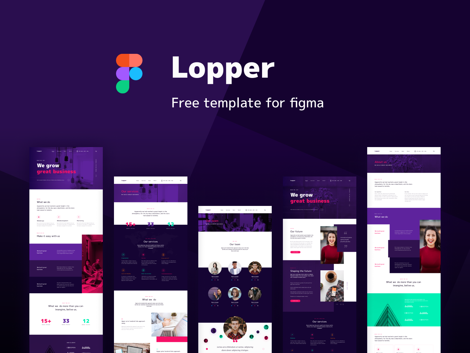 lopper figma template