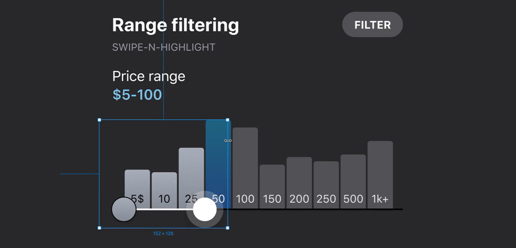 iOS Figma bars sliders