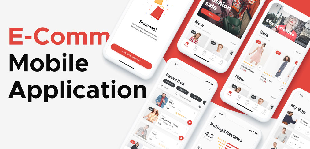 Light ecommerce free Figma UI kit