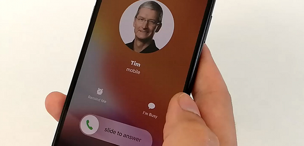 Tim Cook calling – Figma concept