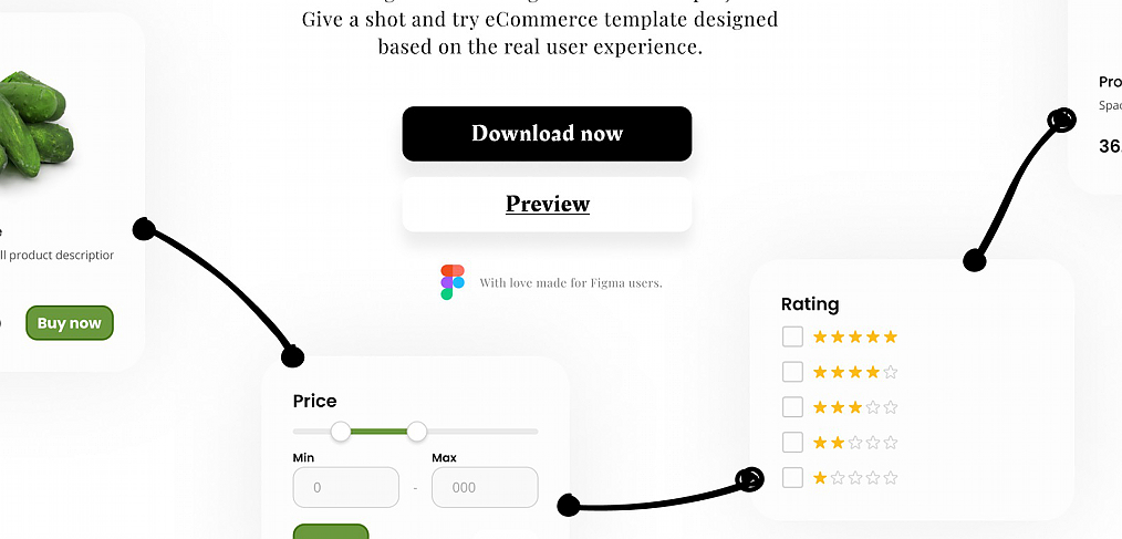 eCommerce Figma template kit