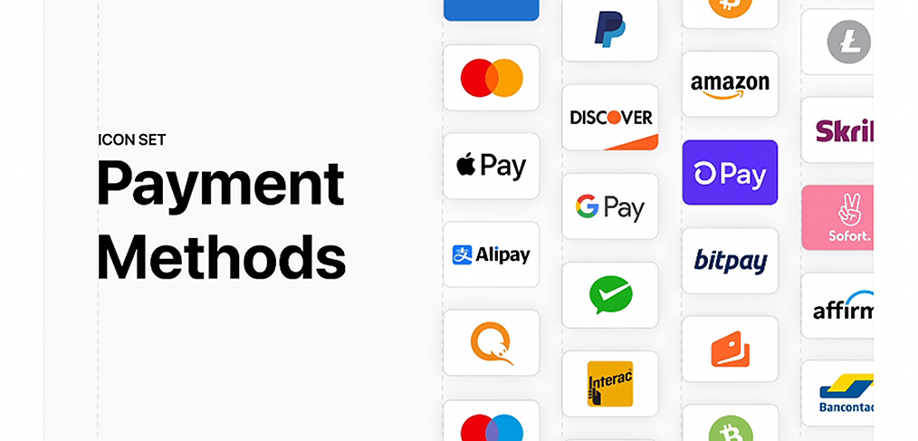 Figma payment methods icon set