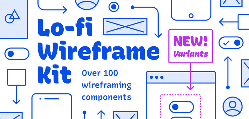 Lo-fi Figma Wireframe kit