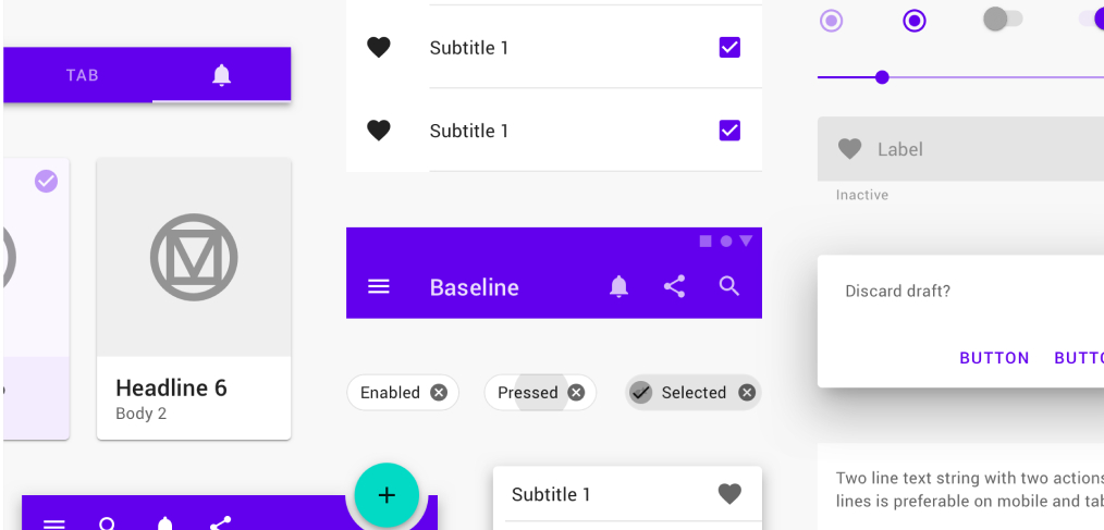 Base Figma Material UI kit