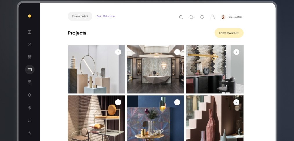Designer dashboard free Figma concept