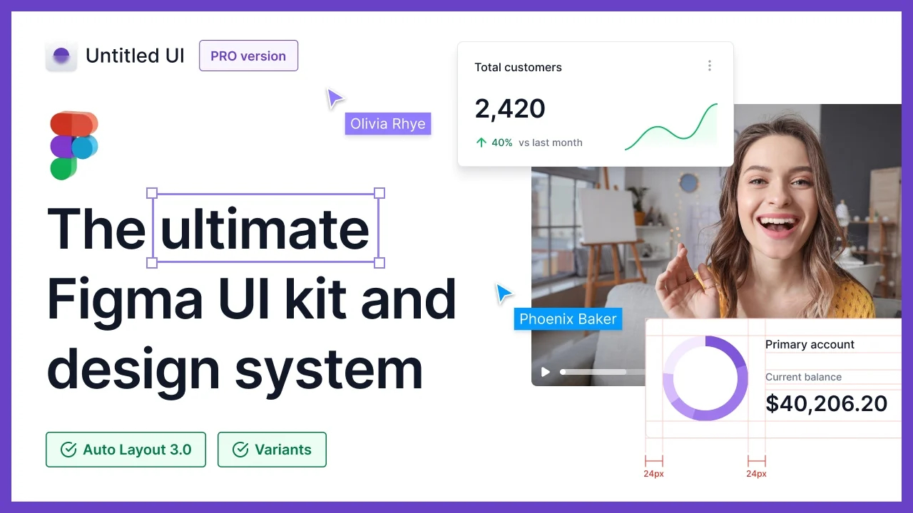 Untitled UI – The Ultimate Figma UI Kit (Premium)